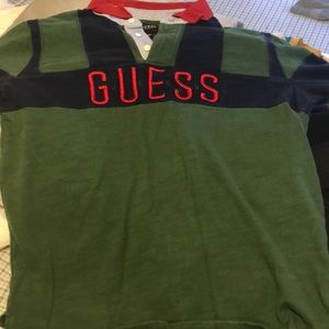 Two guess shirts one time combo both sz L